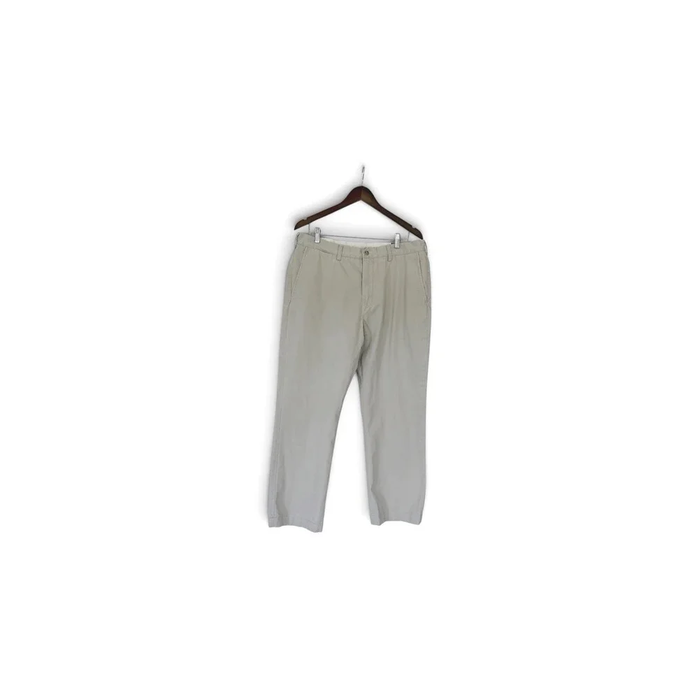 Polo Ralph Lauren Classic Fit Chino Pants Mens 36x34 Tan Khaki Left Hand Twill